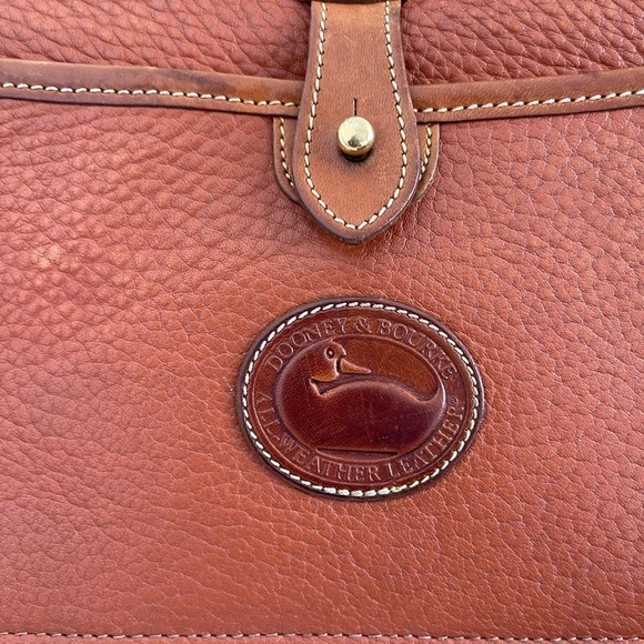 Vintage Dooney & Bourke AWL Messenger Crossbody Bag - Picture 7 of 11